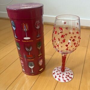 Lolita Red Hot Valentine’s Day Wine Glass